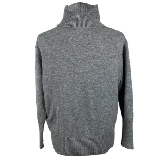 Vici Grey Turtleneck Sweater Size Extra Small - Picture 4 of 8